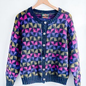 80s vintage cardigan